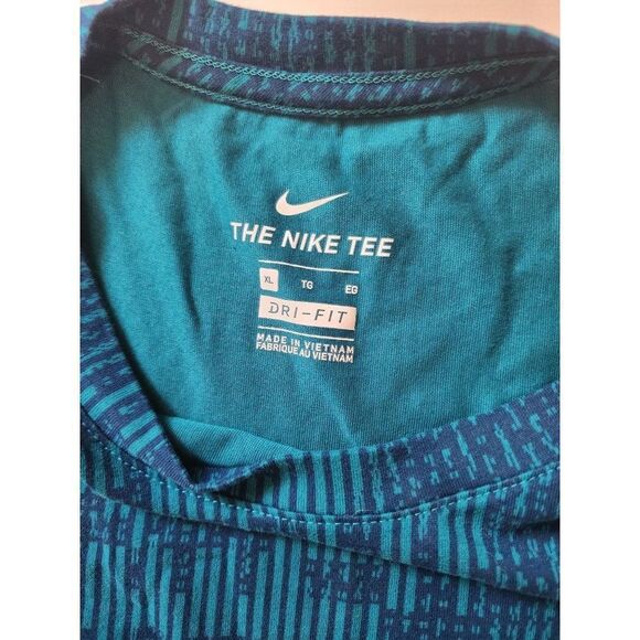 The Nike Tee Dri Fit XL Blue/Green - Picture 5 of 5